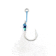 Mustad Ocean Camo Assist Rig w/ Flash &amp; Ring 10881NP-DT, Blue, Size 3/0, J-ASSIST5-3/0-3