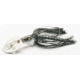 Mustad Skatter Shade Blade Jig, Black Shad, 1/2oz, WSS608-1/2-SB-1