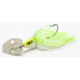 Mustad Skatter Shade Blade Jig, Chartreuse / White, 3/8oz, WSS608-3/8-CHW-1