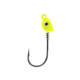 Mustad Spring Lock Jig Head, Chartreuse, 3/0 Hook, 3/16oz, SPR886-316-CH-4