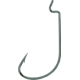 Mustad Ultrapoint Mega Bite Soft Plastic Hook, Needle Point, Extra Wide Gap, Ringed Eye, Black Nickel, Size 3/0, 5 per Pack, 37177NP-BN-3/0-5U