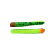 Mutiny Baits 4 1/2in Deep Blue Series Tube, 5pk., Fire Tiger back-lime gr. w/blk fl., chart. holo. Belly, 340-MB452