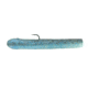 Mutiny Baits Deep Blue Series Tube Pre-Rigged Tube, 2, 0.5in, Booty, back-smoke w/blue, gold blk/belly-blue pearl saph flk, 341-MB441
