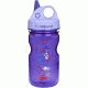Nalgene Grip-N-Gulp Kids Water Bottle, Purple With Hoot Art 703119