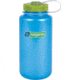Nalgene 32oz Wide Mouth Bottle, Sky with Foam Green, 341836