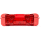 Nanuk 320 Nano Small Protective Case,6.3x4.7x2.2in,Red, 320S-000RD-0A0