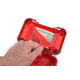 Nanuk 320 Nano Small Protective Case,6.3x4.7x2.2in,Red, 320S-000RD-0A0