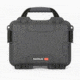 Nanuk 904 Protective Hard Case w/ Cubed Foam, 10.2in, Waterproof, Graphite, 904S-010GP-0A0