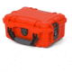 Nanuk 904 Protective Hard Case w/ Cubed Foam, 10.2in, Waterproof, Orange, 904S-010OR-0A0