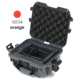 Nanuk 905 Water/Crush Proof Case w/Padded Divider - Orange, 905S-020OR-0A0