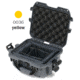 Nanuk 905 Water/Crush Proof Case w/Padded Divider - Yellow, 905S-020YL-0A0