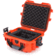 Nanuk 905 Water/Crush Proof Case w/Padded Divider - Orange, 905S-020OR-0A0