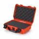 Nanuk 909 Protective Hard Case w/ Foam, 12.6in, Orange, Small, 909S-010OR-0A0