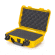 Nanuk 909 Protective Hard Case w/ Foam, 12.6in, Yellow, Small, 909S-010YL-0A0