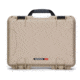 Nanuk 910 Protective Hard Case, 14.3in, Waterproof, Tan, 910S-000TN-0A0