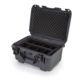 Nanuk 918 Protective Case w/Padded Divider, Graphite, Medium, 918S-020GP-0A0