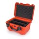 Nanuk 918 Protective Case w/Padded Divider, Orange, Medium, 918S-020OR-0A0