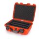 Nanuk 920 Water/Crush Proof Case w/Padded Divider - Orange, 920S-020OR-0A0