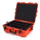 Nanuk 945 Protective Case w/Padded Divider, Orange, Large, 945S-020OR-0A0