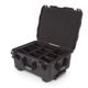 Nanuk 950 Protective Case w/Padded Divider, Black, Large, 950S-020BK-0A0