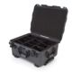 Nanuk 950 Protective Case w/Padded Divider, Graphite, Large, 950S-020GP-0A0
