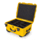 Nanuk 950 Protective Case w/Padded Divider, Yellow, Large, 950S-020YL-0A0