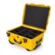 Nanuk 950 Protective Case w/Padded Divider, Yellow, Large, 950S-020YL-0A0