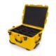 Nanuk 960 Protective Case w/Padded Divider, Yellow, Large, 960S-020YL-0A0