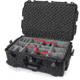 Nanuk 963 Protective Case w/Padded Divider, Black, Large, 963S-020BK-0A0