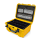 Nanuk Case 933 w/lid org./divider, Yellow, Large, 933S-060YL-0A0