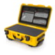 Nanuk Case 935 w/lid org./foam, Yellow, Large, 935S-050YL-0A0