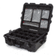 Nanuk 945 Pro Photo Camera Case Kit w/Lid Organizer / Padded Divider, Black, Large, 945S-060BK-0A0