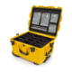 Nanuk 960 Pro Photo Camera Case Kit w/Lid Organizer / Padded Divider, Yellow, Large, 960S-060YL-0A0