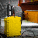 Nanuk Case 960 w/lid org. - w/divider, Yellow, Large, 960S-060YL-0A0