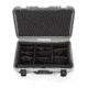 Nanuk 935 Protective Hard Case w/ Padded Divider, 22in, Silver, 935S-020SV-0A0