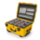 Nanuk 950 Pro Photo Camera Case Kit w/Lid Organizer / Padded Divider, Yellow, Large, 950S-060YL-0A0