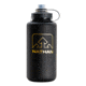 Nathan BigShot Hydration Bottle - 34oz/1L, Black/Black/Gold, NS4321F-0332-010LI