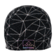 Nathan HyperNight Reflective Pony Tail Beanie, Galaxy Nova Black, OSFM, NS1191-0481-00