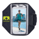 Nathan Super 5K Smartphone Armband, Black/Sulfur Spring NS4923-0031-00