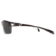 Native Eyewear Eastrim Sunglasses, Smoke /White Frame, Gray Lens, Polarized, 160 349 523