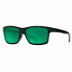 Native Eyewear Flatirons Sunglasses,Asphalt Frame,Green Reflex Lens,Polarized,172 302 529