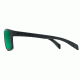 Native Eyewear Flatirons Sunglasses,Asphalt Frame,Green Reflex Lens,Polarized,172 302 529