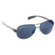 Native Eyewear Haskill Sunglasses, Gunmetal/White/Grey Frame, Blue Reflex Lens, Polarized, 164 380 526
