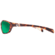 Native Eyewear Kodiak Sunglasses,Desert Tort Frame,Green Reflex Lens,Polarized,159 312 529