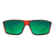 Native Eyewear Sidecar Sunglasses,Maple Tort Frame,Green Reflex Lens,Polarized,158 342 529