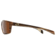 Native Eyewear Sidecar Sunglasses, Wood Frame, Brown Lens, Polarized, 158 361 524