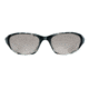 Native Eyewear Throttle Sunglasses,Smoke Frame,Silver Reflex Gray Lens,Polarized,124 349 521