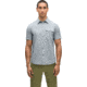 Nau Bloq Button Up Shirt - Short Sleeve - Men's, Lagoon, Medium, 586M01-434-M