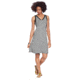 Nau Double Back Dress Stripe - Women's-Caviar Stripe-Small