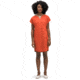 Nau Short Sleeve Flaxible Mod Dress - Women's, Terracotta, Large, 727W01-662-L